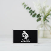 Boxing Gym Premium Visitenkarte (Stehend Vorderseite)