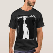 Boxing Gym Workout Graphic Motivation Unstoppable T-Shirt (Vorderseite)