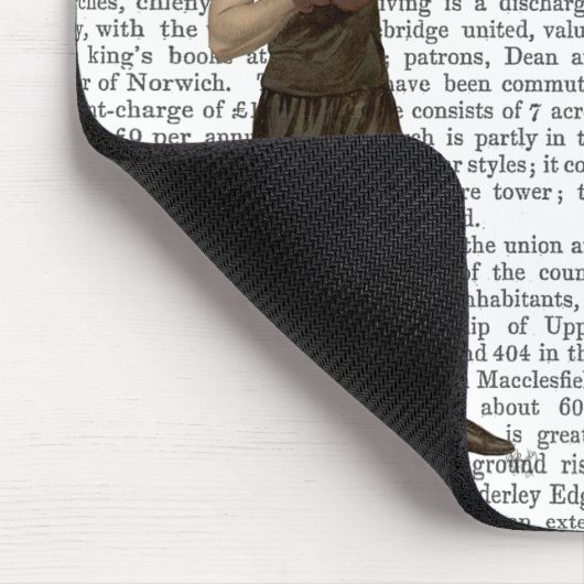 Boxing Hare Mousepad (Ecke)