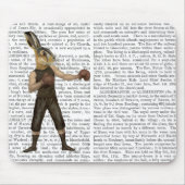 Boxing Hare Mousepad (Vorne)