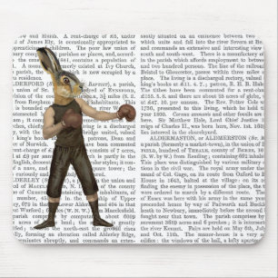 Boxing Hare Mousepad