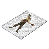 Boxing Hare Notizblock (Linke Seite)