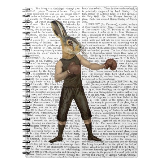 Boxing Hare Notizblock (Vorderseite)