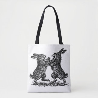 Boxing Hares – Haunted Ink Woodland Duel Tasche