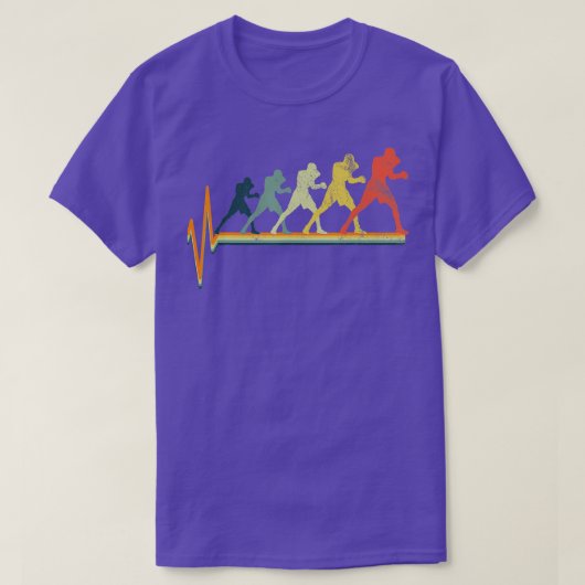 Boxing Heartbeat Boxer Geschenkidee Liebe T-Shirt (Design vorne)