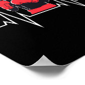 Boxing Heartbeat Poster (Ecke)