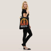 Boxing Hobby Retro Sunset personalisieren Tasche (Am Model)