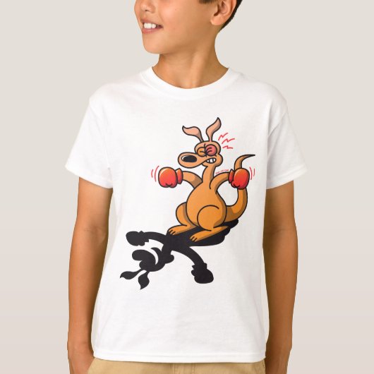 Boxing Kangaroo T-Shirt (Vorderseite)