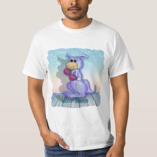 Boxing Kangaroo T-Shirt (Vorderseite)