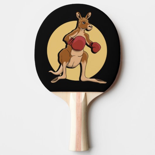 Boxing Kangaroo Tischtennis Schläger (Vorderseite)