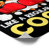 Boxing Kid Like A Regular Kid But Cooler - Boxer K Poster (Ecke)