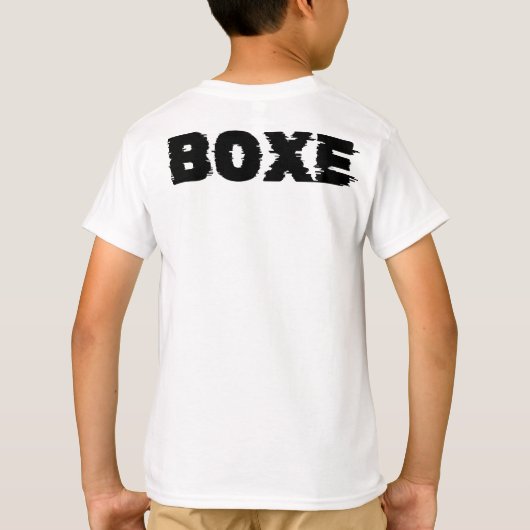 Boxing Kids T-Shirt (Rückseite)