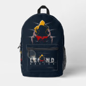 Boxing-Legenden | Bedruckter Rucksack (Vorderseite)