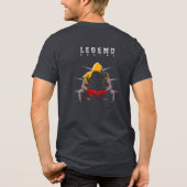 Boxing-Legenden | Männer Tri-Blend Shirt (Rückseite)