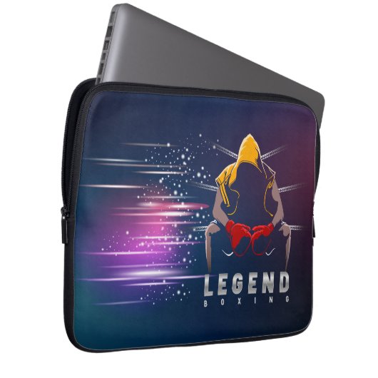 Boxing Legends | 13" Laptopschutzhülle (Vorne Rechts)