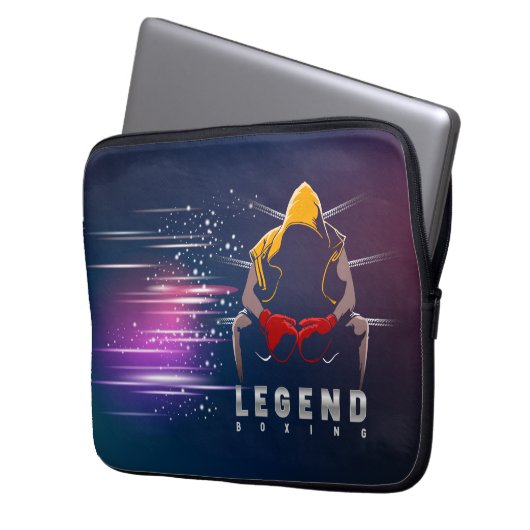 Boxing Legends | 13" Laptopschutzhülle (Vorderseite Links)