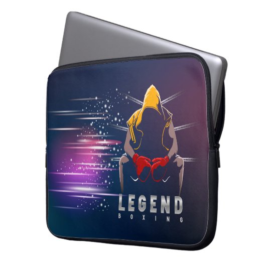 Boxing Legends | 15" Laptopschutzhülle (Vorderseite Links)