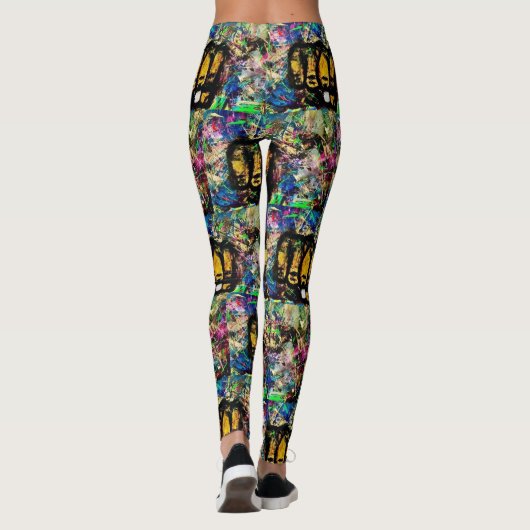 Boxing-Leggings Leggings (Rückseite)