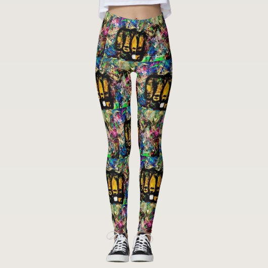 Boxing-Leggings Leggings (Vorderseite)