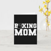 Boxing-Mama Karte (Gelbe Blume)