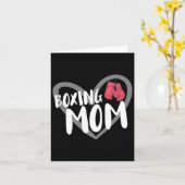 Boxing-Mama Karte (Gelbe Blume)