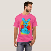 Boxing Martial Arts Boxer Kangaroo T-Shirt (Vorne ganz)