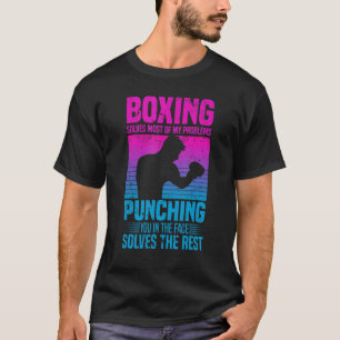 Boxing-Martial Arts Boxing-Kämpfer T-Shirt