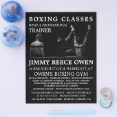 Boxing Match Champion, Boxing Class Advert Flyer (Einzeln)