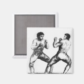 Boxing-Match Magnet (Vorderseite/Rückseite)