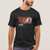 Boxing Montenegro Combat Sports Fighter Boxing  1 T-Shirt (Vorderseite)