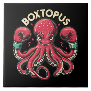 Boxing Octopus - Boxtopus Fliese