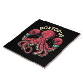 Boxing Octopus - Boxtopus Fliese (Seite)