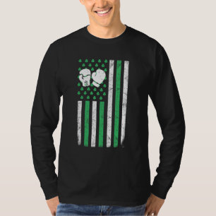 Boxing Retro St Patricks Day Irish Sport American T-Shirt