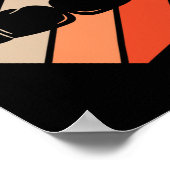Boxing Retro Style Vintag Poster (Ecke)