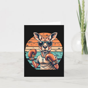 Boxing Roger Australian Kangaroo Boxing Boxer Kang Karte