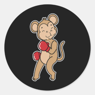 Boxing Runder Aufkleber