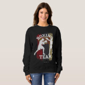 Boxing Serbia Combat Sports Fighter Boxing Sweatshirt (Vorne ganz)