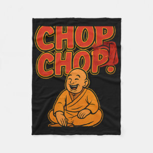 Boxing Spaß Chop Cartoon Priest Fleecedecke