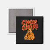 Boxing Spaß Chop Cartoon Priest Magnet (Vorderseite/Rückseite)