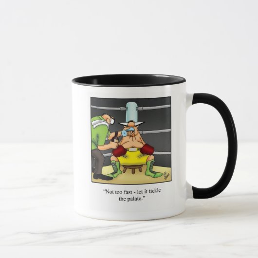 Boxing Spaß Tasse Geschenk (Rechts)