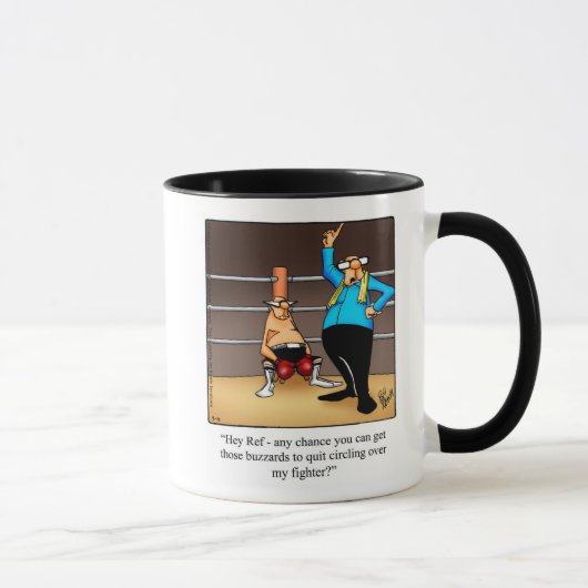 Boxing Spaß Tasse Geschenk (Rechts)