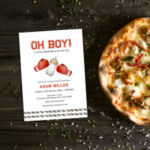 Boxing Sport Little Champion Baby Shower 