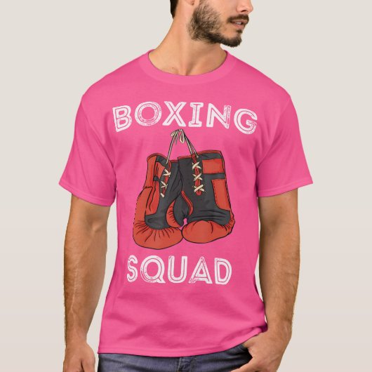 Boxing Squad Boxing Boxing Gloves Kickboxer Mixed T-Shirt (Vorderseite)