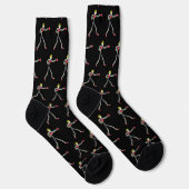 Boxing Stickman Socken (Rechts)