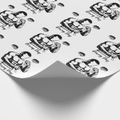 Boxing-T-Shirt Geschenkpapier (Ecke)