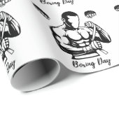 Boxing-T-Shirt Geschenkpapier (Rolleneckpunkt)