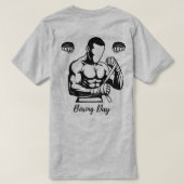 Boxing-T-Shirt T-Shirt (Design Rückseite)