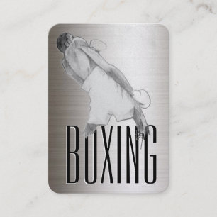 Boxing-Template-Visitenkarte Visitenkarte