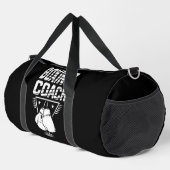 Boxing-Trainer weiße Handschuhe Duffle Bag (Rechte Ecke)