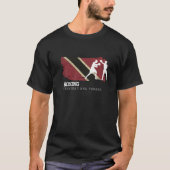 Boxing Trinidad & Tobago Combat Sports Fighter Box T-Shirt (Vorderseite)